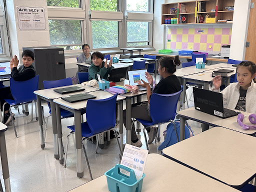 MSI Classroom with students at desks